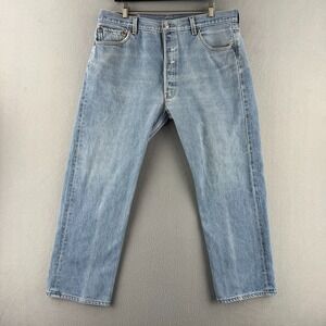 Vintage Levis Jeans‎ Mens 38x30 (Fits 35x27) 501 XX STF Paper Tag Y2K 2001